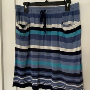 Max Studio striped skirt